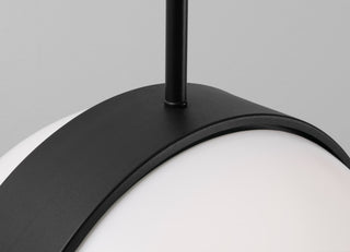 Verona Pendant, Black, 13, Led Pendant