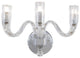 3-Light Wall Sconce, Chrome