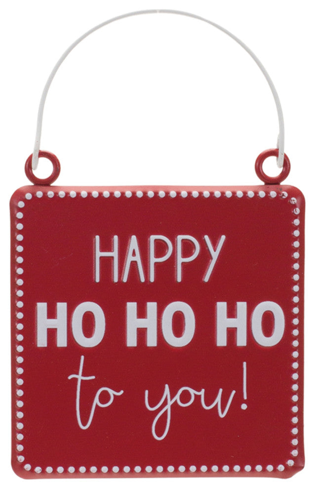 Holiday Sentiment Ornament, 6-Piece Set