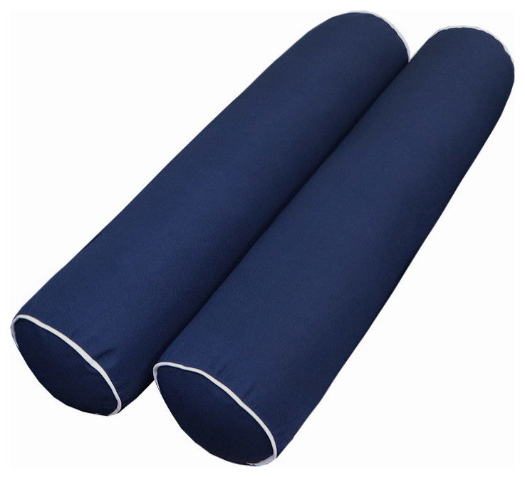 Style5 Twin Contrast Pipe Outdoor Mattress Bolster Slip Cover COMPLETE SET AD101