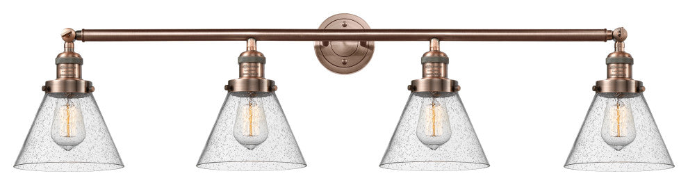 Innovations Lighting 215-Ac-G44-Led 4 Light Dimmable Led Bathroom Fixture