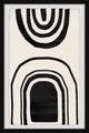 "Tunnel of Uncertainty" Framed Painting Print, 12x18