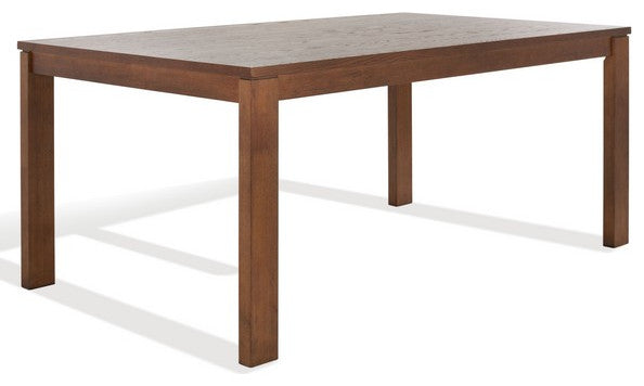 Safavieh Couture Deirdra Wood Rectangle Dining Table Medium Oak