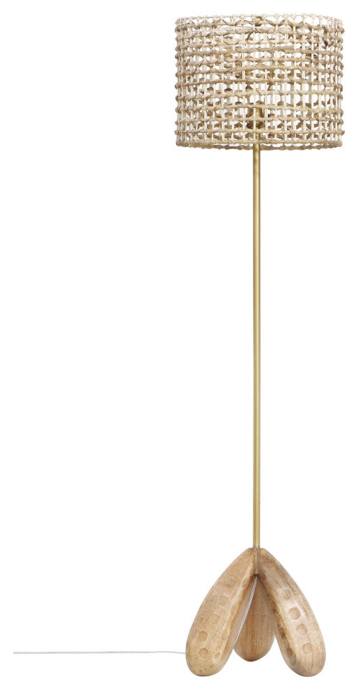 Alondra Wooden Floor Lamp