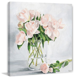 "Simply Blooming" Painting Print on Wrapped Canvas, 48"x48"