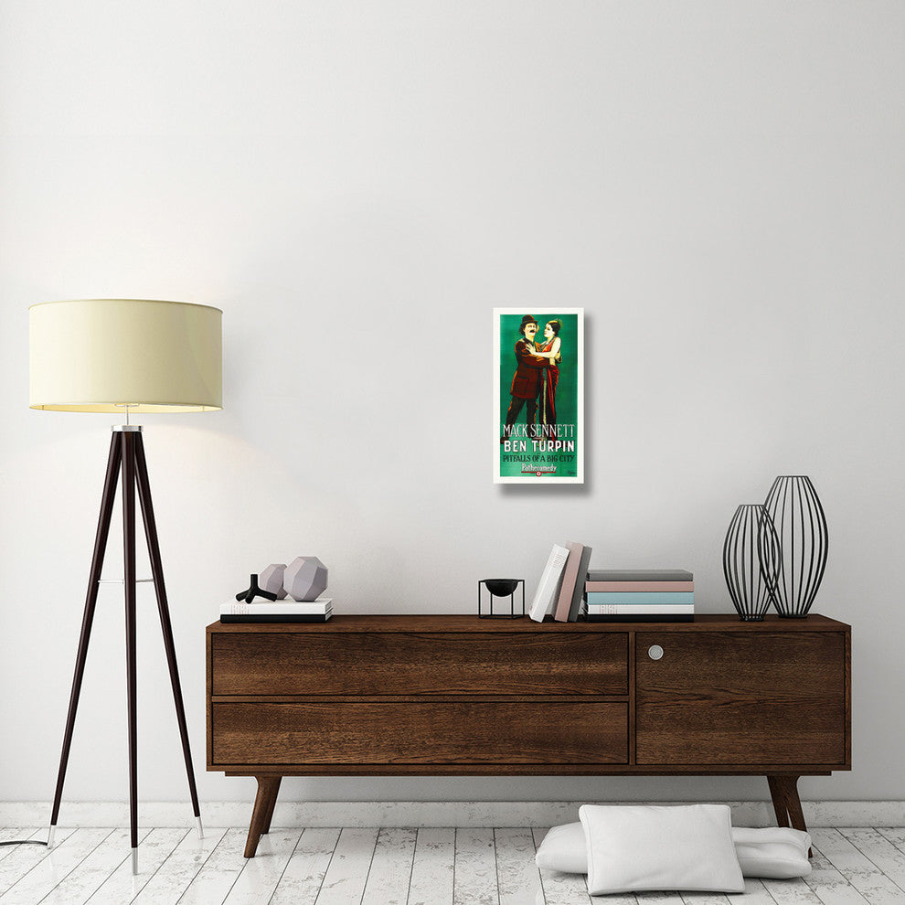 "Pitfalls" Stretched Canvas Giclee by Hollywood Photo Archive, 12x24"