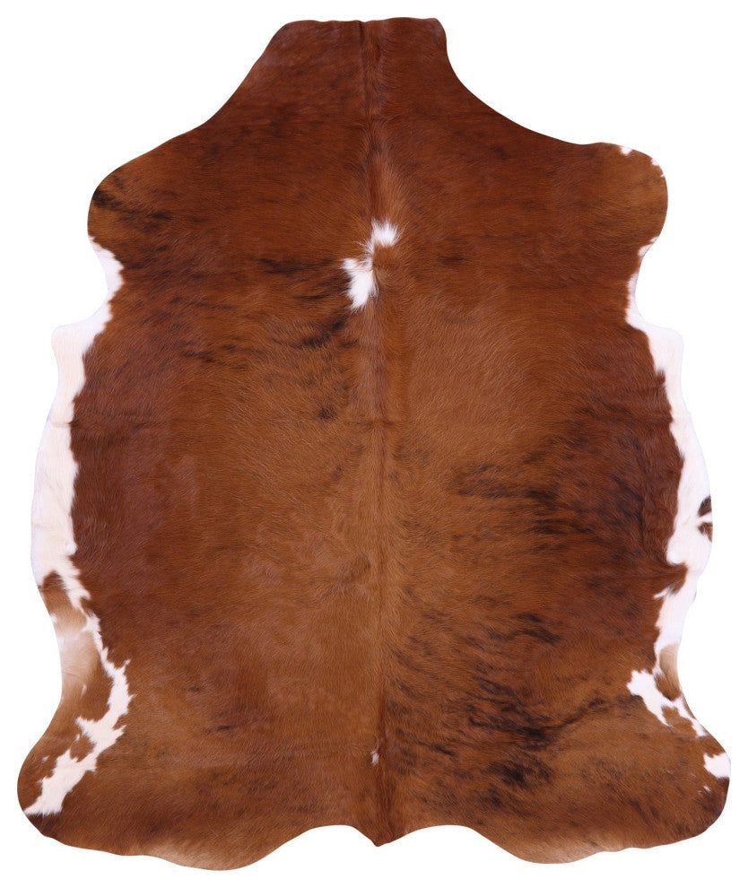 6' 5" X 5' 3" Natural Cowhide Rug C1804