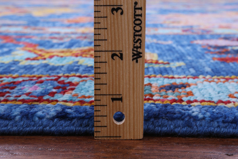 Hand-Knotted Turkish Oushak Wool Rug 9' 2" X 12' 2" - Q14795
