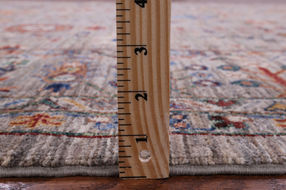 6' 9" X 9' 7" Persian Tabriz Handmade Rug Q9706