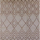 Ahgly Company Indoor Square Mid-Century Modern Area Rugs, 6' Square
