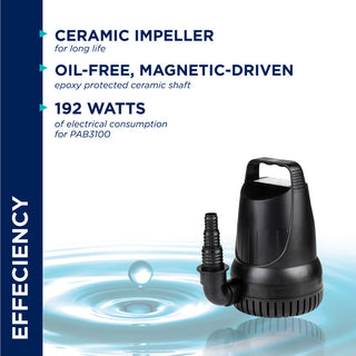 Hurricane Pump 3100 GPH With 33-Foot Cord