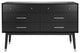Safavieh Couture Madden Retro Dresser, Black/Silver