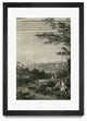 "The Waterfall" Matted and Framed, 52" X 36"
