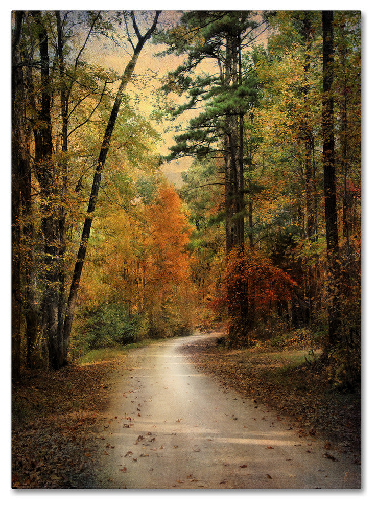 Jai Johnson 'Autumn Forest 4' Canvas Art, 19 x 14