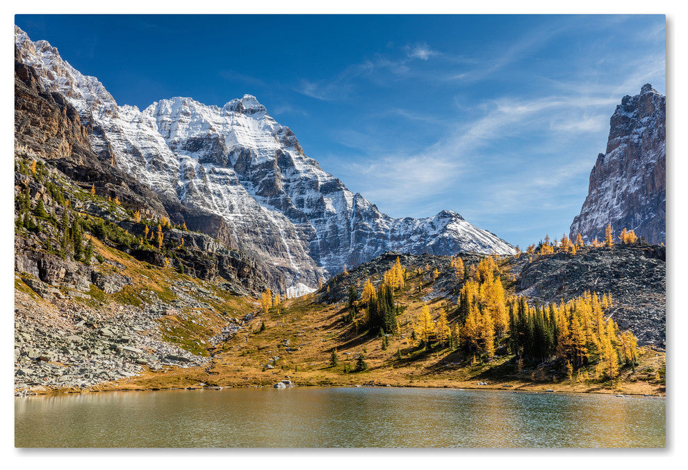Pierre Leclerc 'Opabin Plateau Autumn' Canvas Art, 32x22