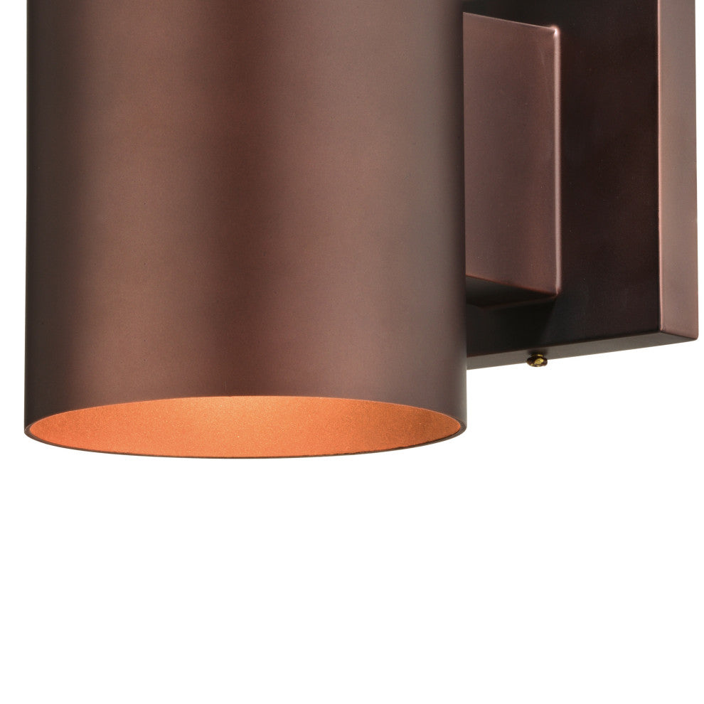 Chiasso 5" Outdoor Wall Light, Bronze