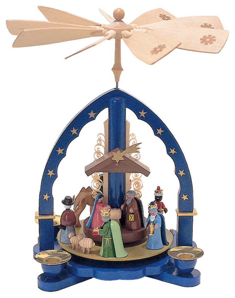 Richard Glaesser Pyramid- Nativity Scene