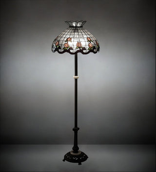 62 High Roseborder Floor Lamp