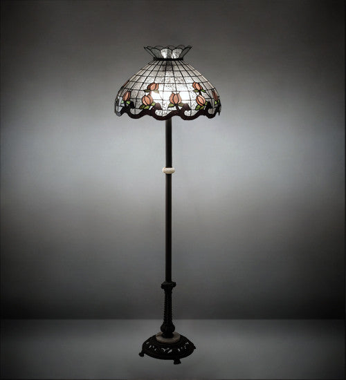 62 High Roseborder Floor Lamp