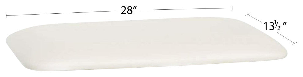 Replacement Cushion Shower Seat Top Only, 28"