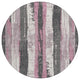 Machine Washable Indoor/Outdoor Chantille ACN1872 Blush 8' x 8' Round Rug