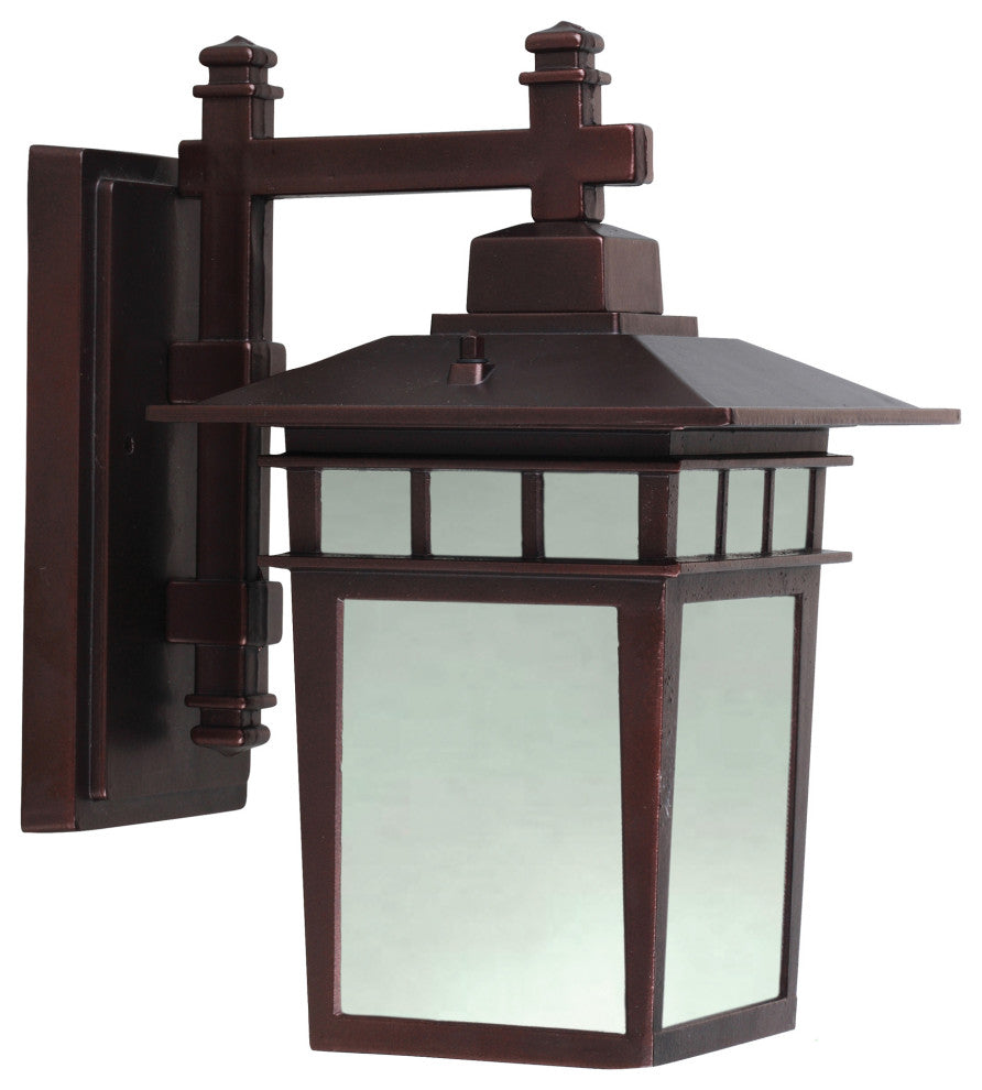 Nine Fluorescent Exterior Sconce
