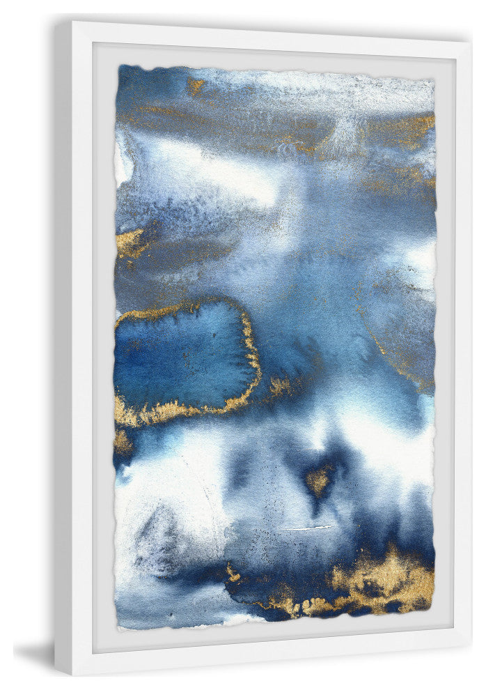 "Raging Forest" Framed Painting Print, 16x24