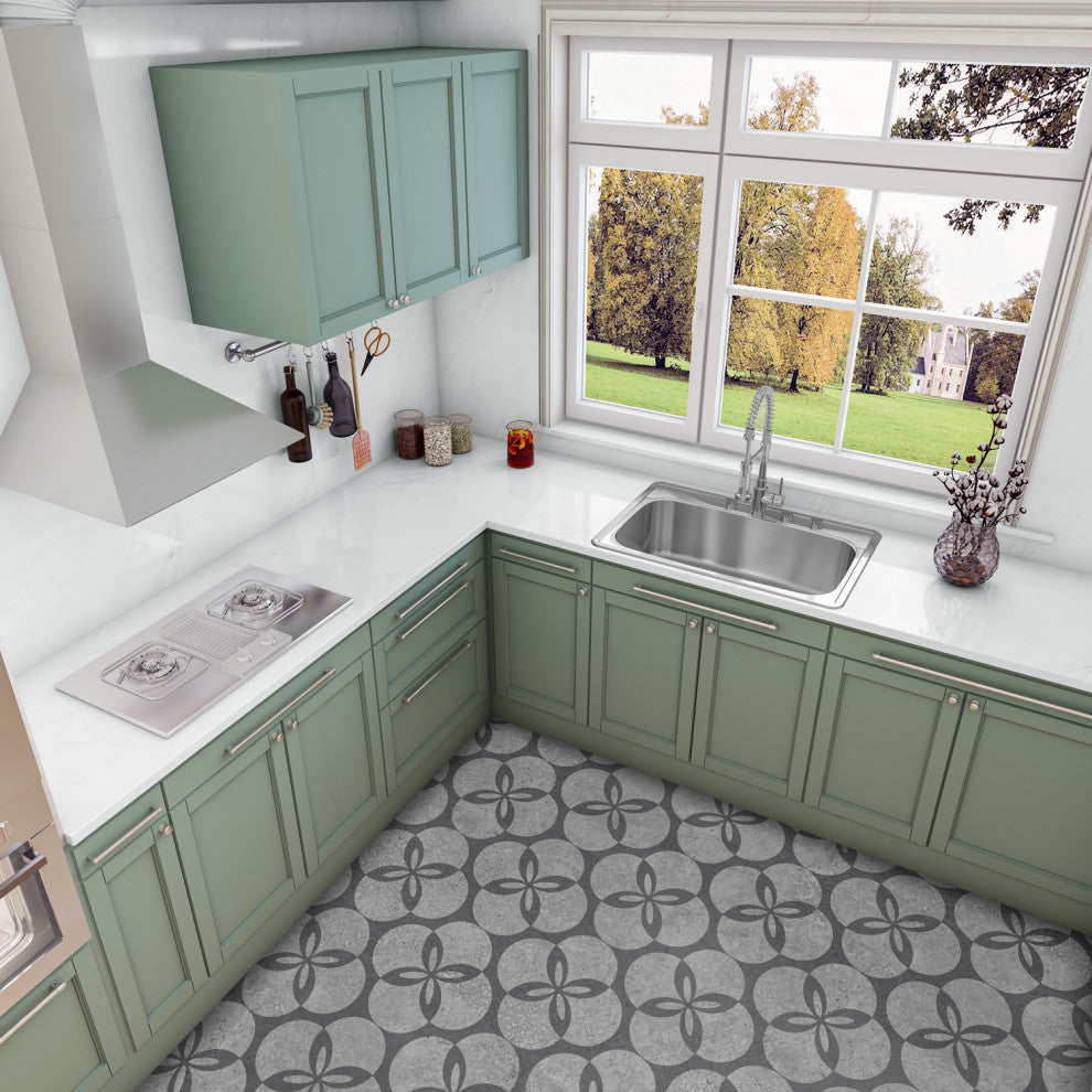 Sinber 33" Drop, Singel Bowl 304 Stainless Steel Kitchen Sink