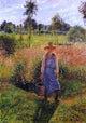 Camille Pissarro The Gardener Afternoon Sun Eragny Wall Decal