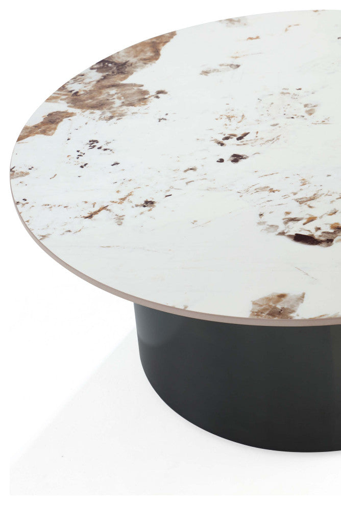 Manhattan Comfort 2-Piece Alondra Coffee and End Table