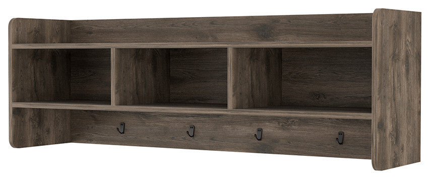 Holbrook Modern Wall Mounted Coat Rack by RST Brands, Light Acorn