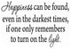 VWAQ Happiness Can Be Found, Even In the Darkest of Times, Quotes Wall Decal