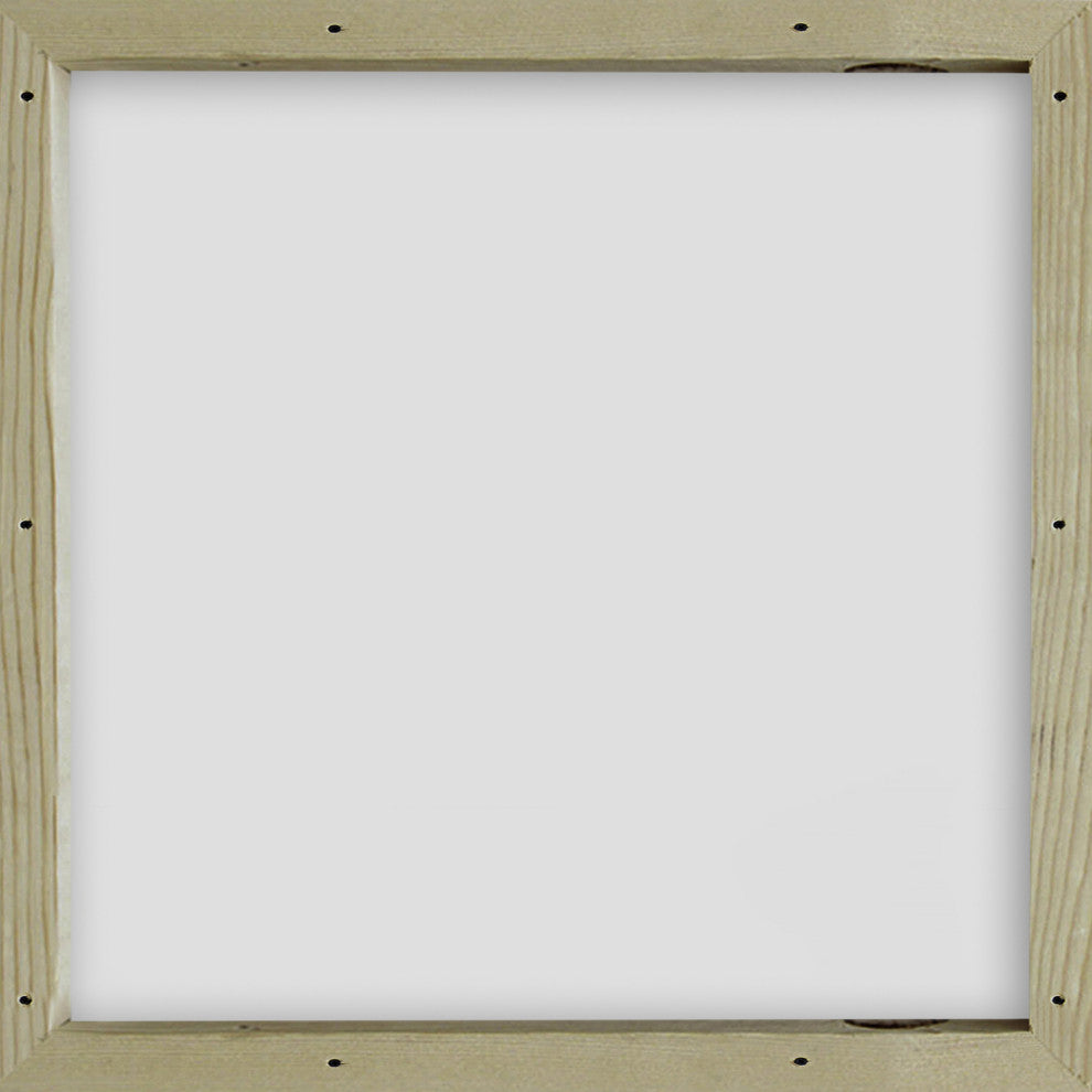 "Meadow Flock" Print on Brushed Aluminum, 32"x32"