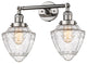 Innovations 208-PN-G664-7 2 Light Bath Vanity Light, Polished Nickel