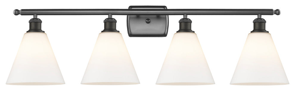 Innovations 516-4W-OB-GBC-81 4 Light Bath Vanity Light, Oil Rubbed Bronze