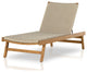 Delano Outdoor Chaise Lounge-Natural