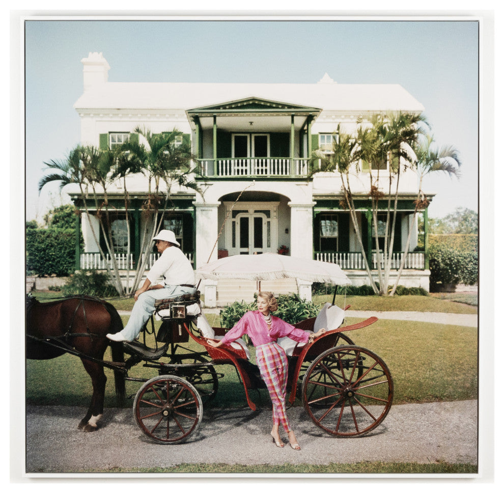 Bermudan Hostess By Slim Aarons