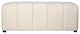Tess Contemporary Modern Ivory Boucle Upholstered Plush Bench