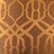 Portia  Gold and Brown Luxury Throw Pillow, 20"x20"