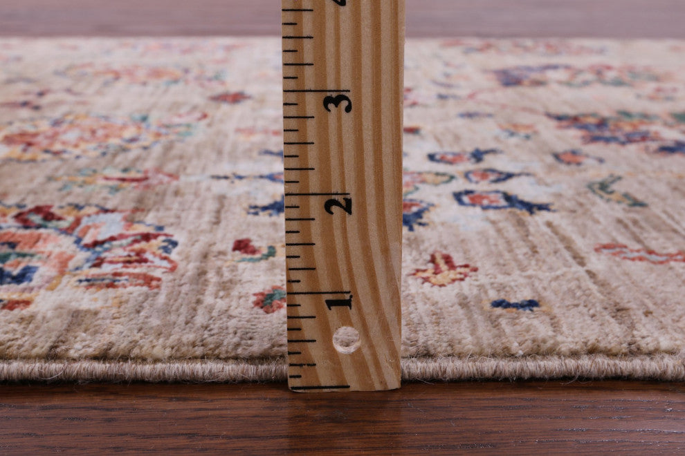 Persian Tabriz Hand-Knotted Rug 2' 8" X 4' 1" Q11249