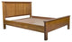 Mission Oak Panel Bed Michael's Cherry