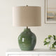 23" Coastal Green Table Lamp