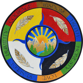 Traditional Teachings, 5'4" Round