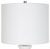 Uttermost Fountain White Marble Buffet Lamp