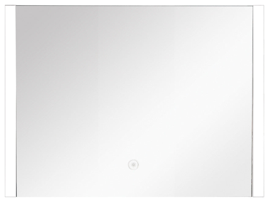 Transolid Ethan LED-Backlit Contemporary Mirror, Silver