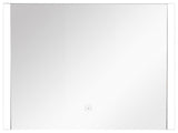 Transolid Ethan LED-Backlit Contemporary Mirror, Silver