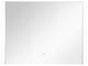 Transolid Ethan LED-Backlit Contemporary Mirror, Silver