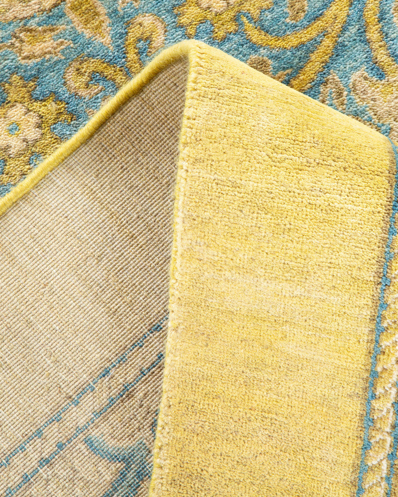 Annie, One-of-a-Kind Hand-Knotted Area Rug Green, 8'3"x10'0"