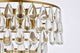 Murphy 16" Flush Mount, Brass