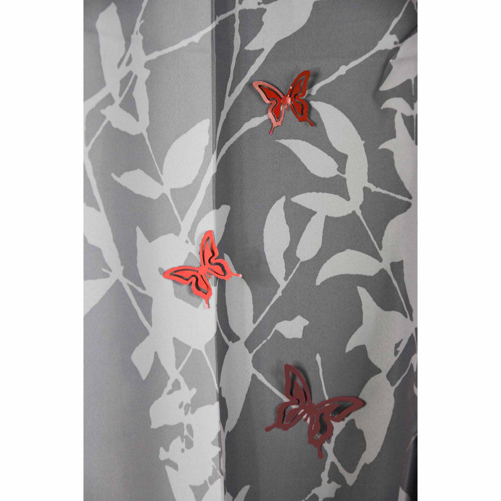 Metal Butterfly With Magnet Luzia 6 pieces